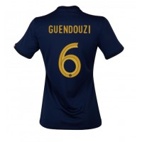 Fotballdrakt Dame Frankrike Matteo Guendouzi #6 Hjemmedrakt VM 2022 Kortermet